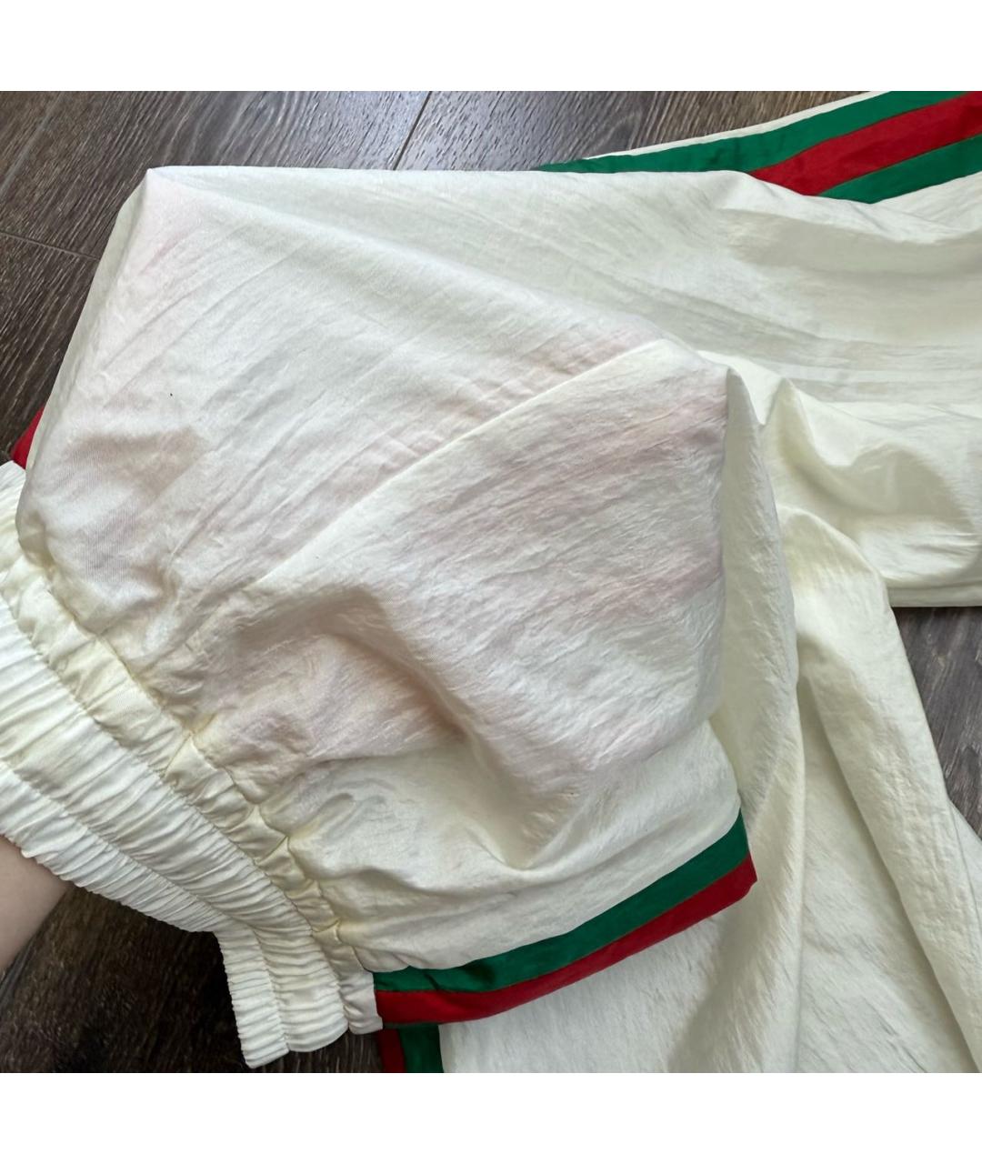 GUCCI Белые полиамидовые кюлоты, фото 8