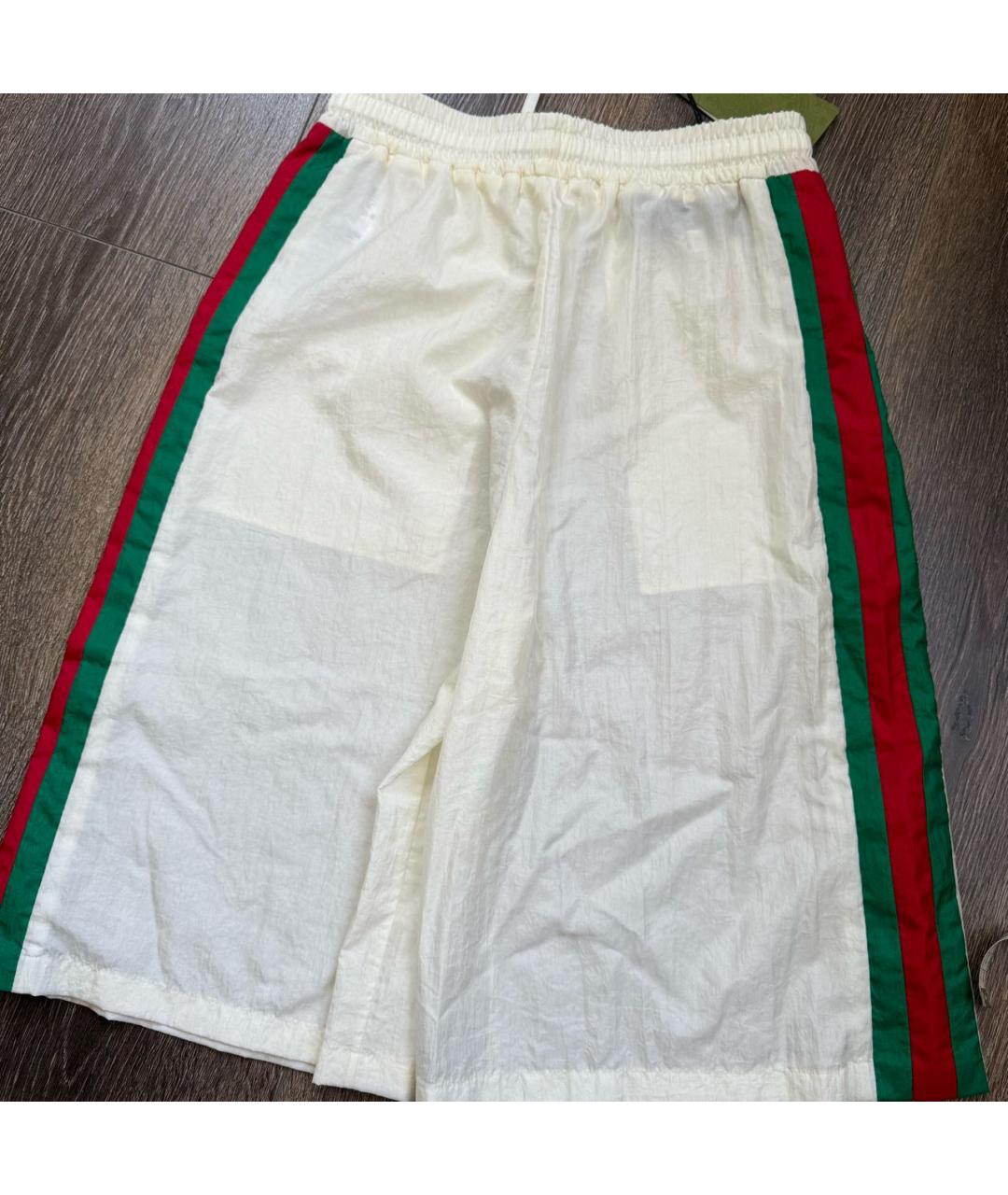 GUCCI Белые полиамидовые кюлоты, фото 2