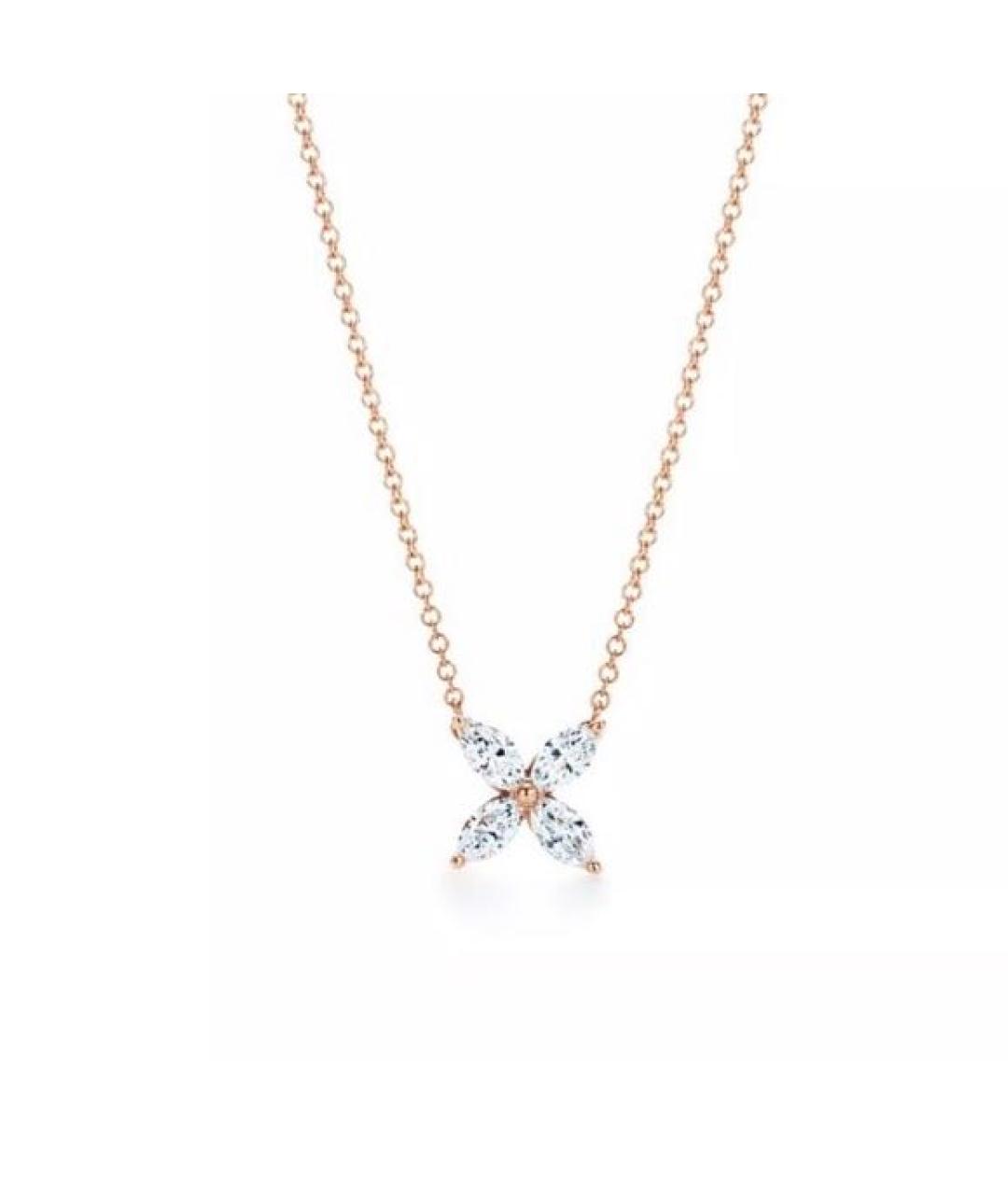 TIFFANY&CO Розовое колье из розового золота, фото 1