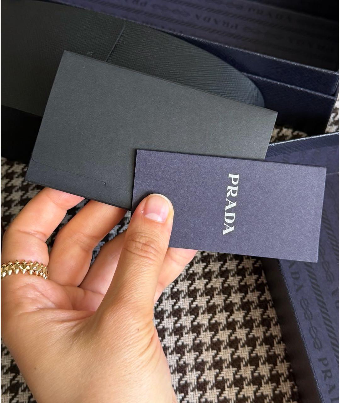 PRADA Коричневые пластиковые солнцезащитные очки, фото 6