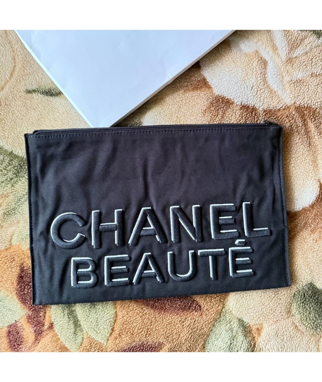 CHANEL BEAUTY Черная косметичка, фото 2