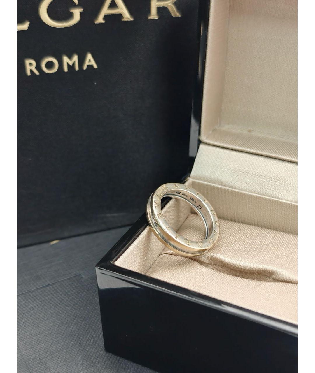 BVLGARI Серебряное кольцо из белого золота, фото 3