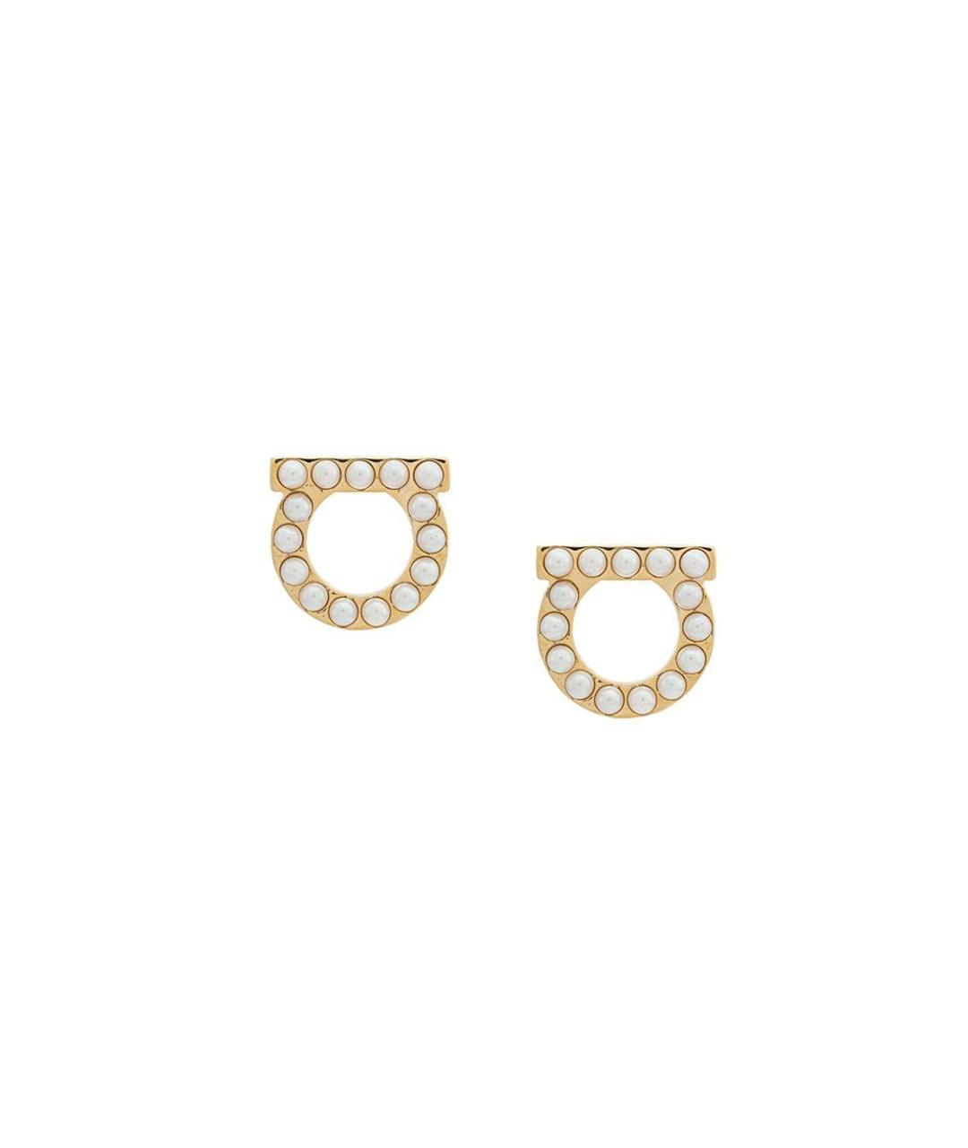 FERRAGAMO Золотые серьги, фото 1
