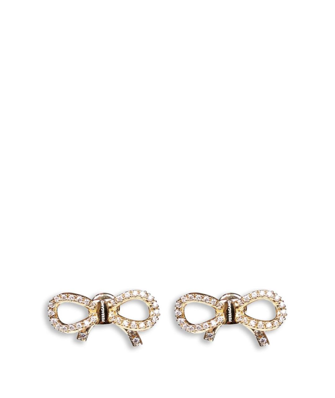 FERRAGAMO Золотые серьги, фото 1