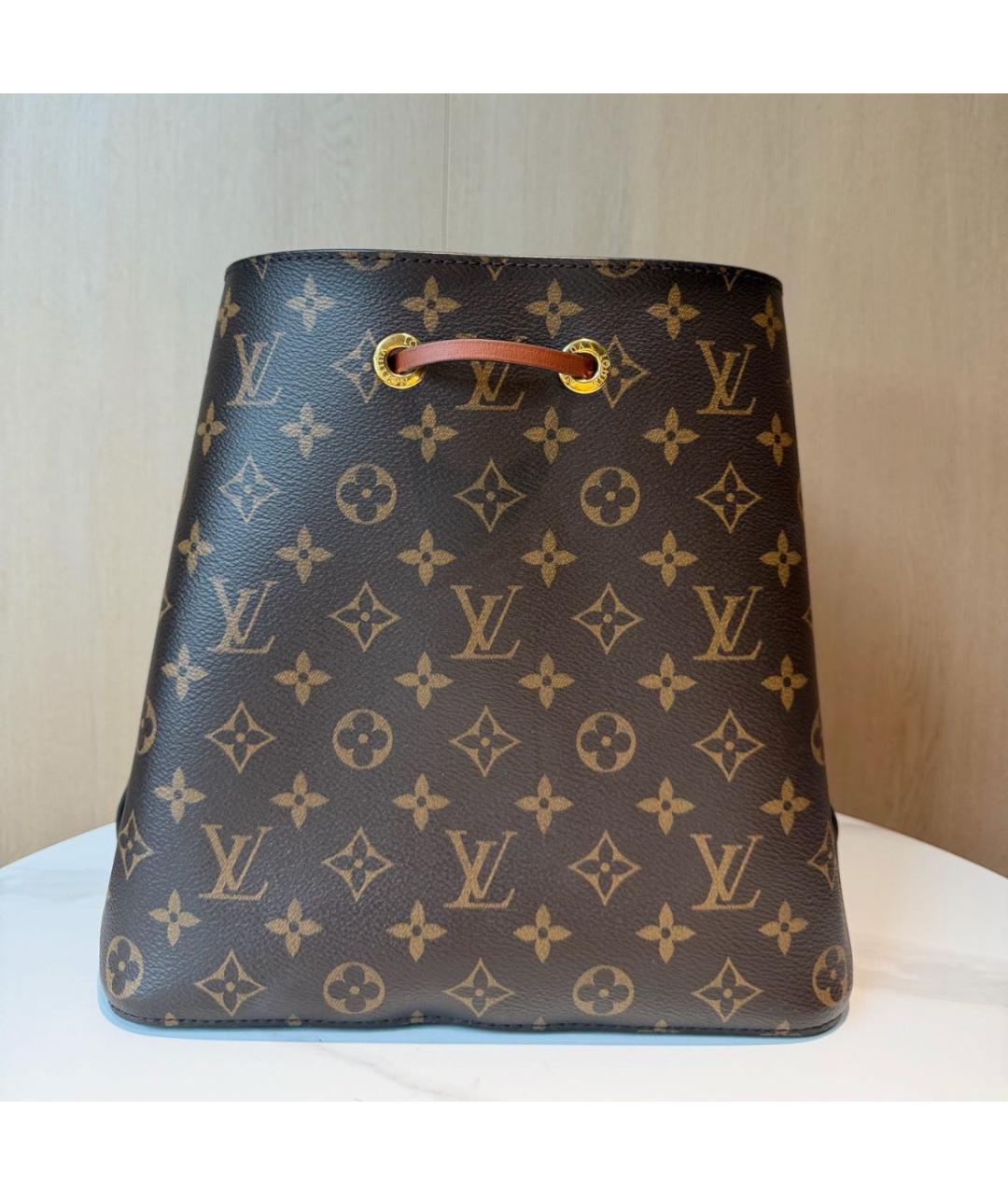 LOUIS VUITTON Коричневая сумка через плечо, фото 2