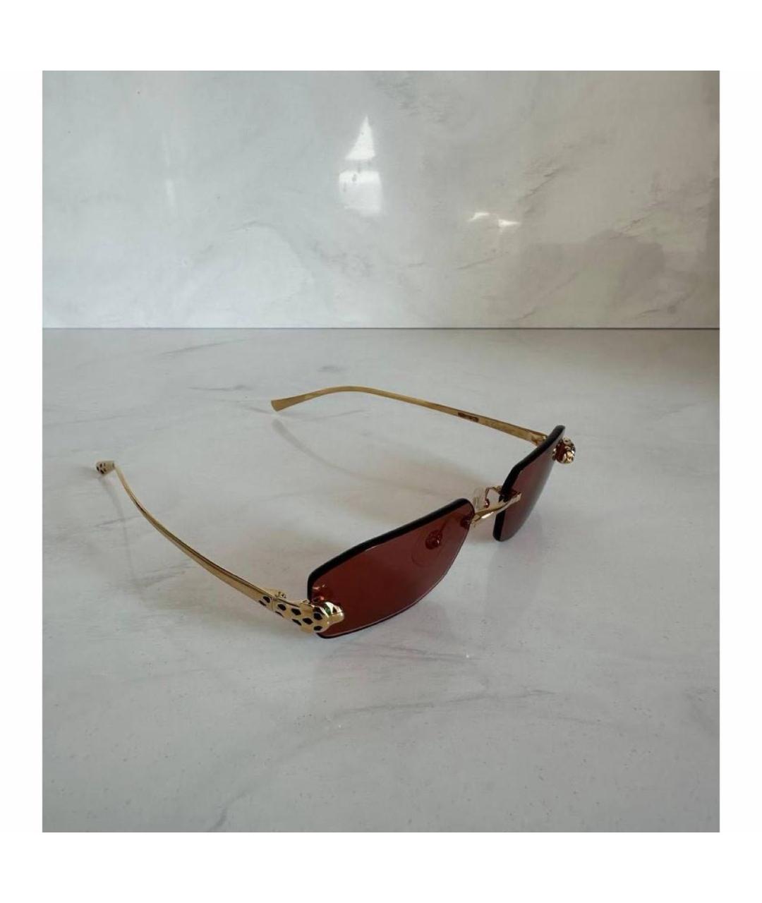CARTIER Розовые солнцезащитные очки, фото 3