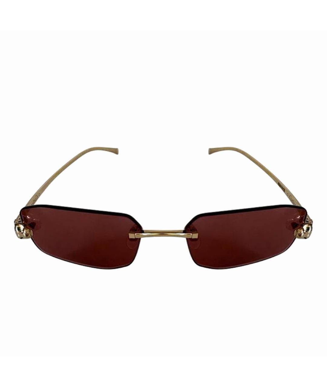 CARTIER Розовые солнцезащитные очки, фото 1