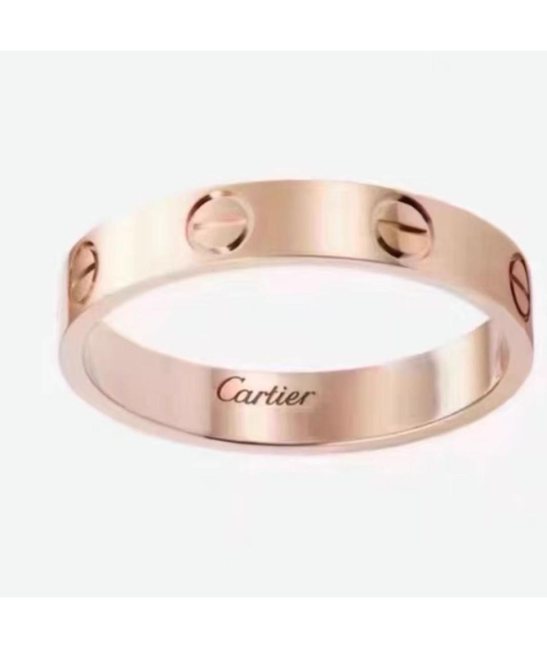 CARTIER Розовое кольцо из розового золота, фото 1