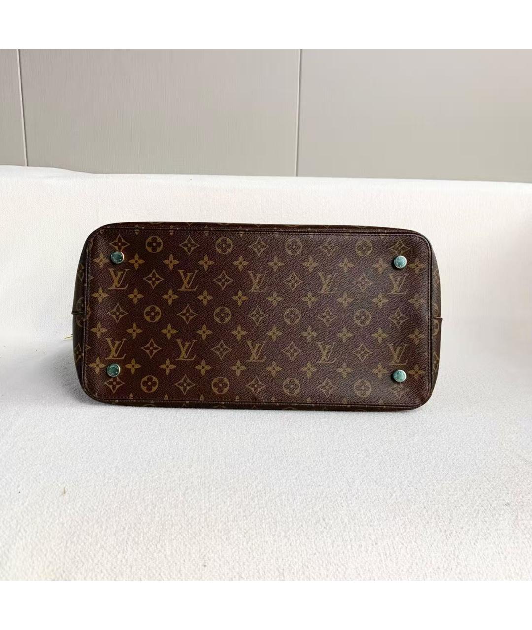 LOUIS VUITTON Коричневая сумка тоут, фото 4