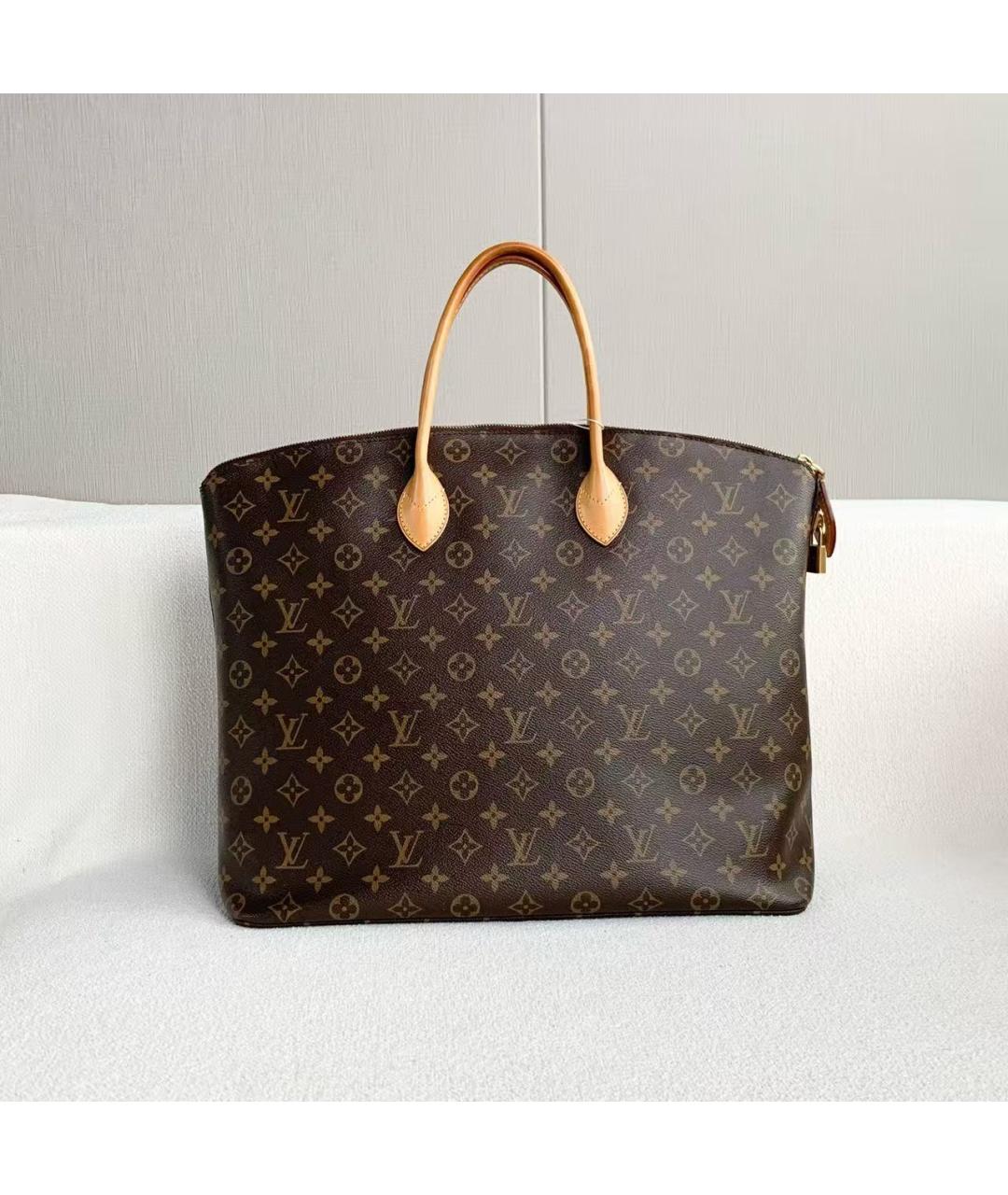 LOUIS VUITTON Коричневая сумка тоут, фото 3