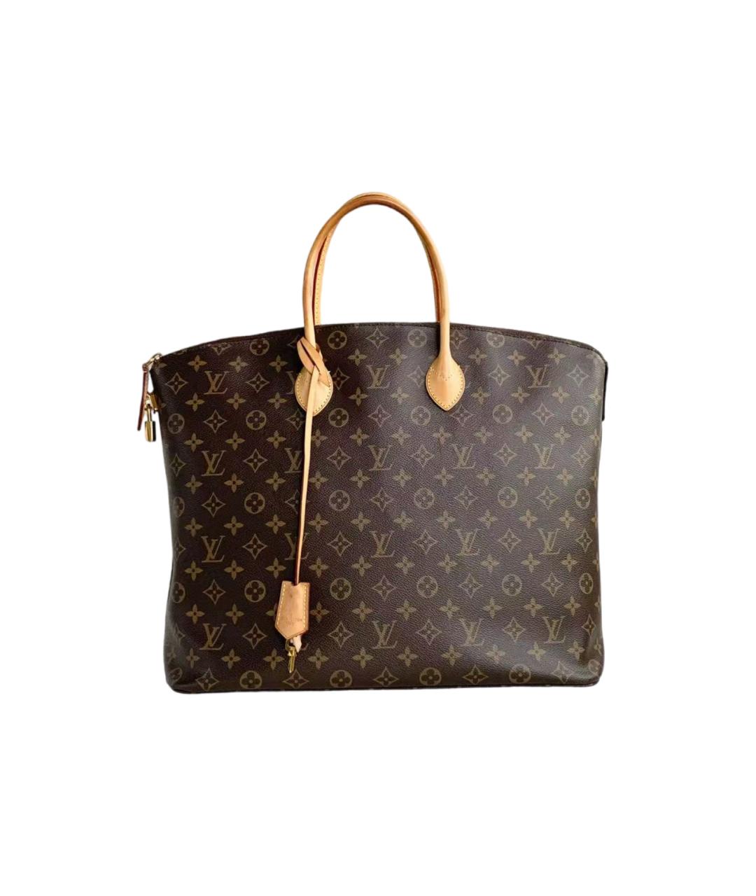 LOUIS VUITTON Коричневая сумка тоут, фото 6