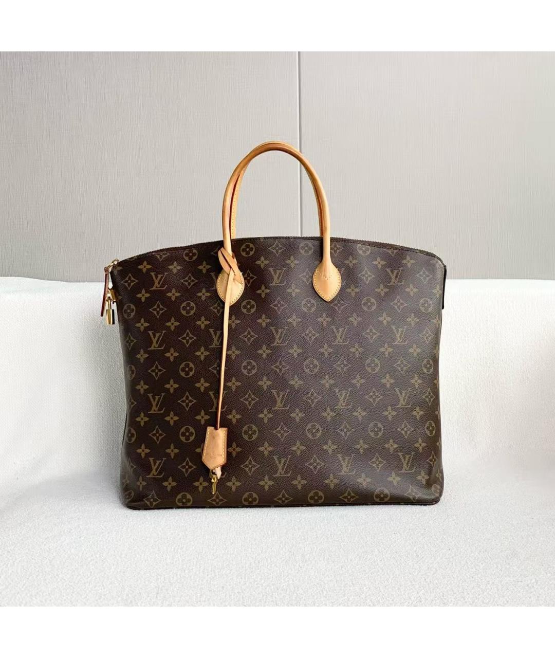 LOUIS VUITTON Коричневая сумка тоут, фото 2