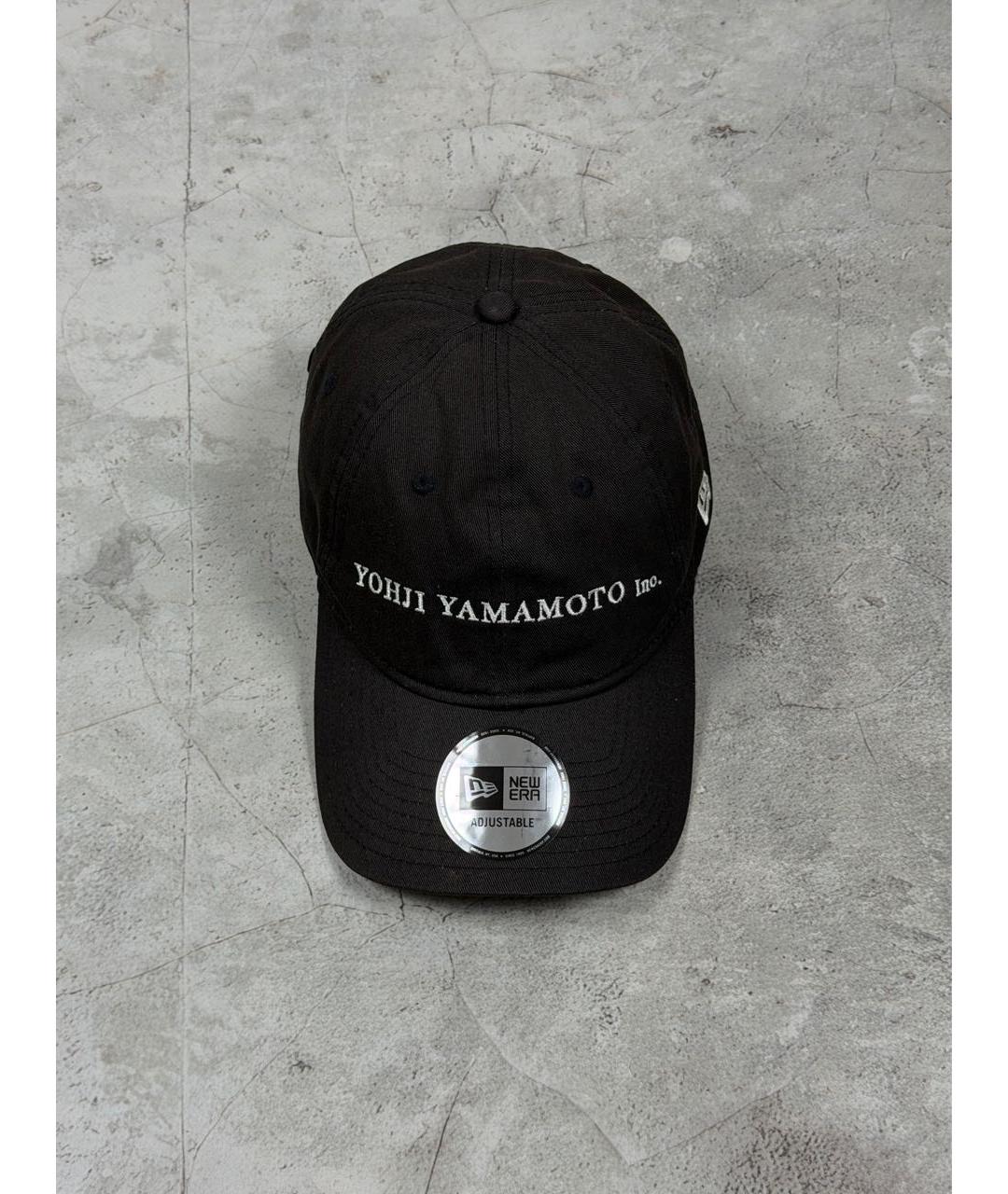 YOHJI YAMAMOTO Черная хлопковая кепка/бейсболка, фото 9