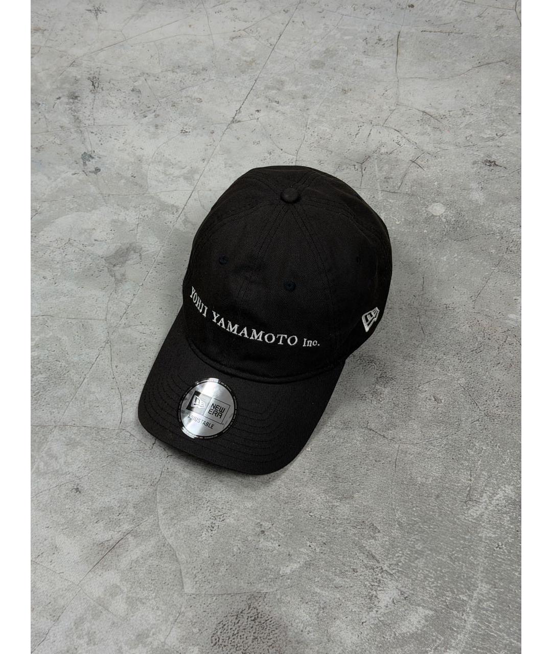YOHJI YAMAMOTO Черная хлопковая кепка/бейсболка, фото 2