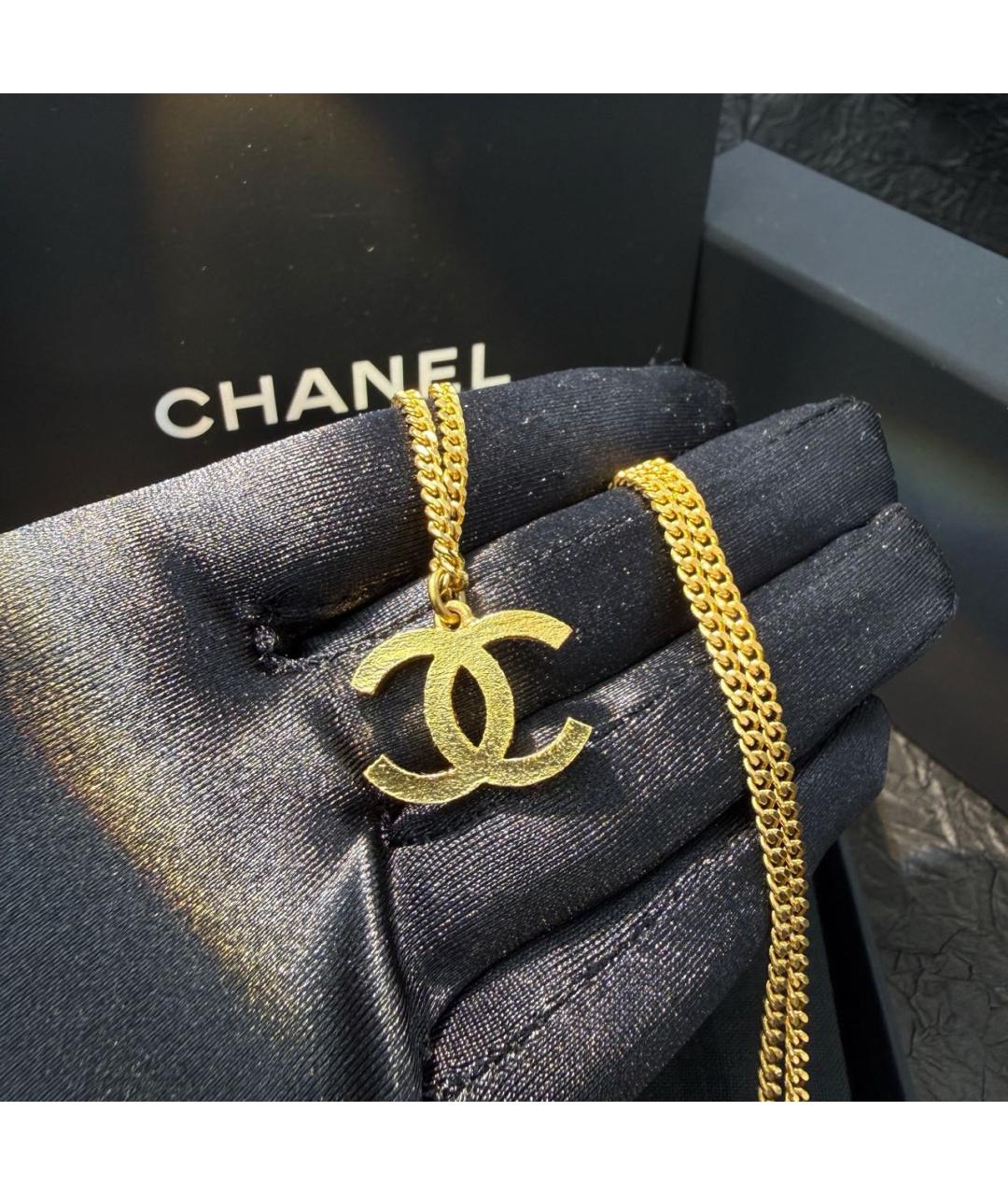 CHANEL Золотое колье, фото 2