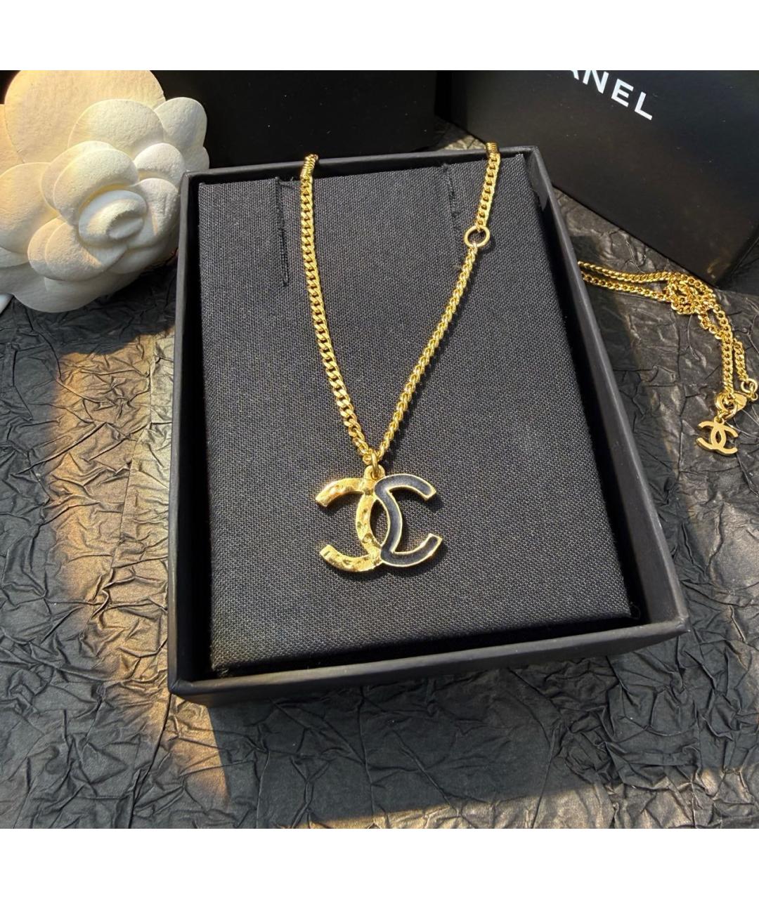 CHANEL Золотое колье, фото 3