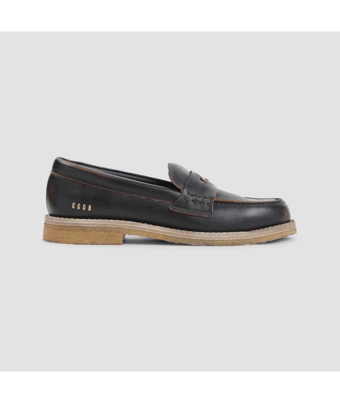 GOLDEN GOOSE Мульти кожаные лоферы, фото 2