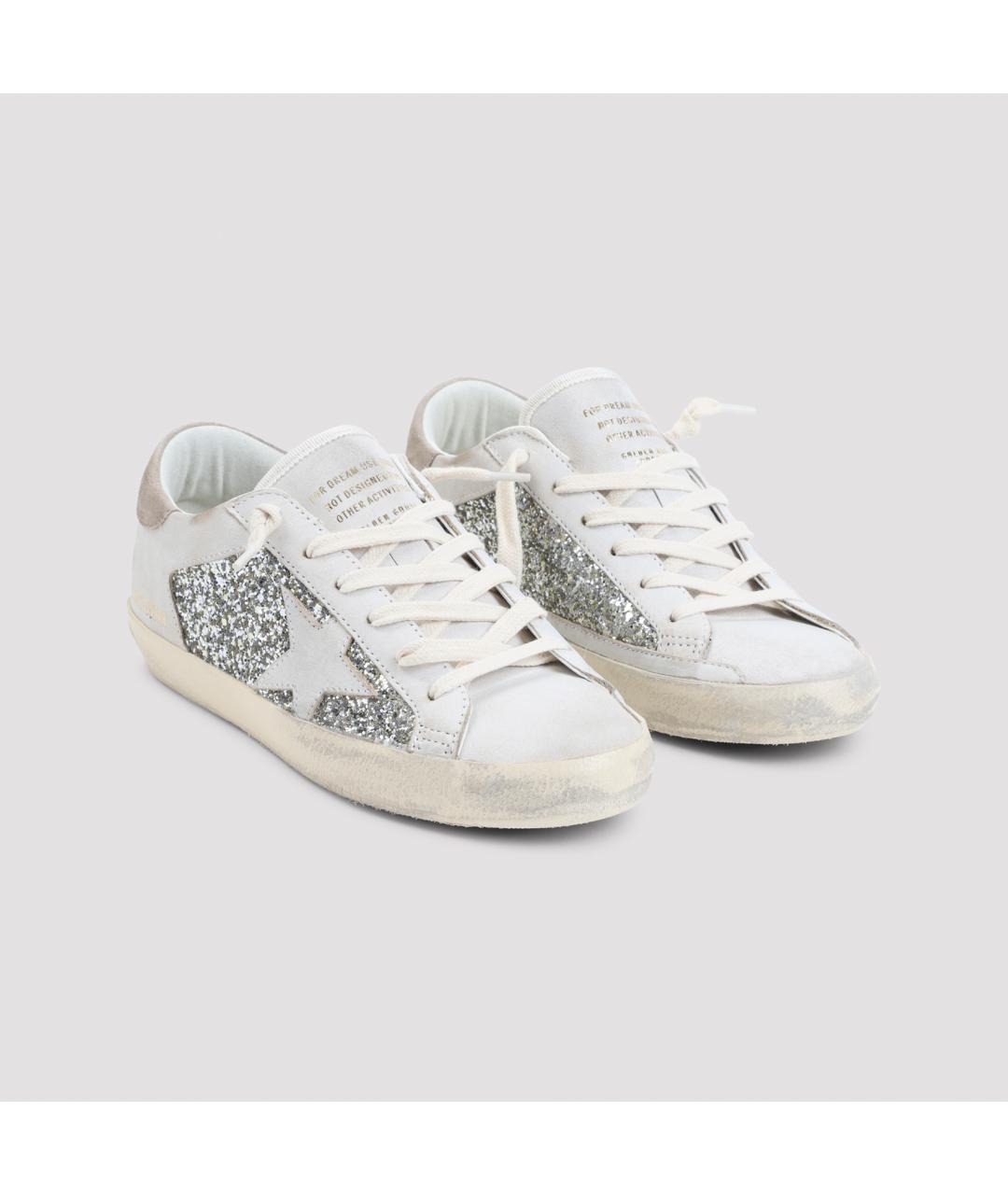 GOLDEN GOOSE Мульти кожаные кеды, фото 4