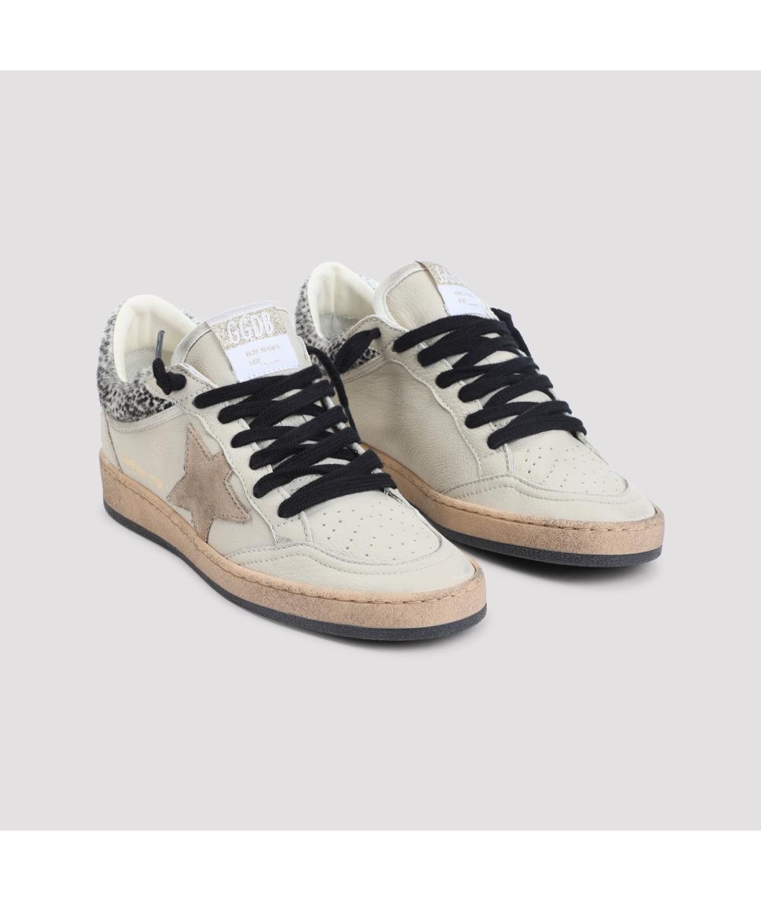 GOLDEN GOOSE Мульти кожаные кеды, фото 4