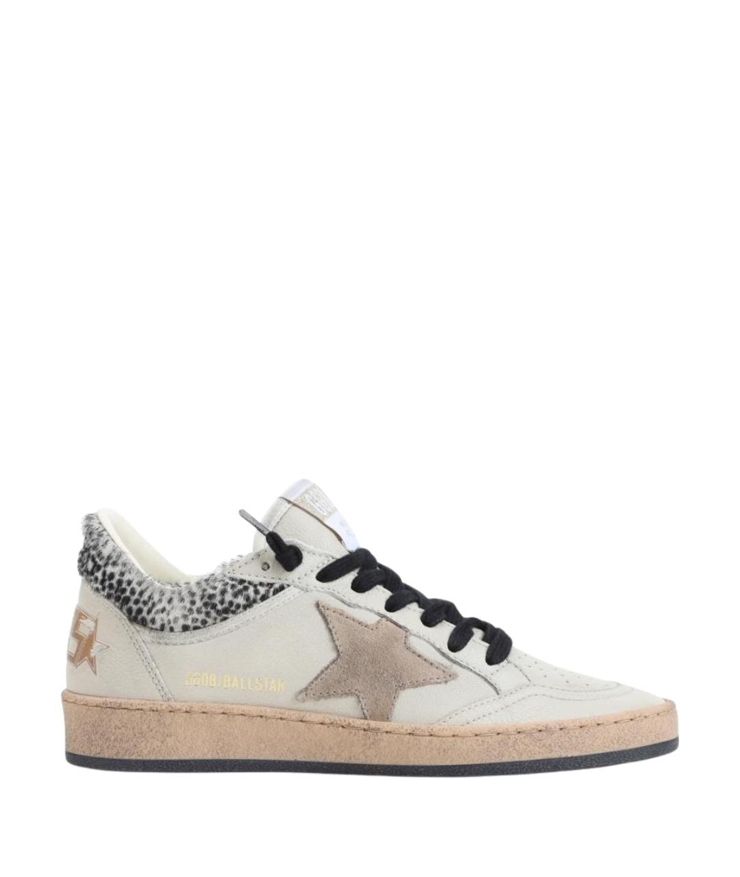 GOLDEN GOOSE Мульти кожаные кеды, фото 1