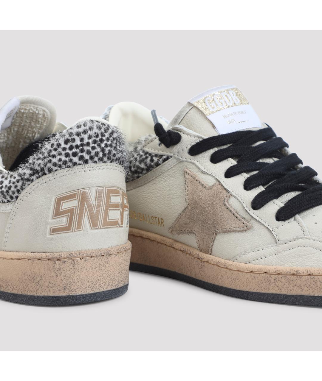 GOLDEN GOOSE Мульти кожаные кеды, фото 5