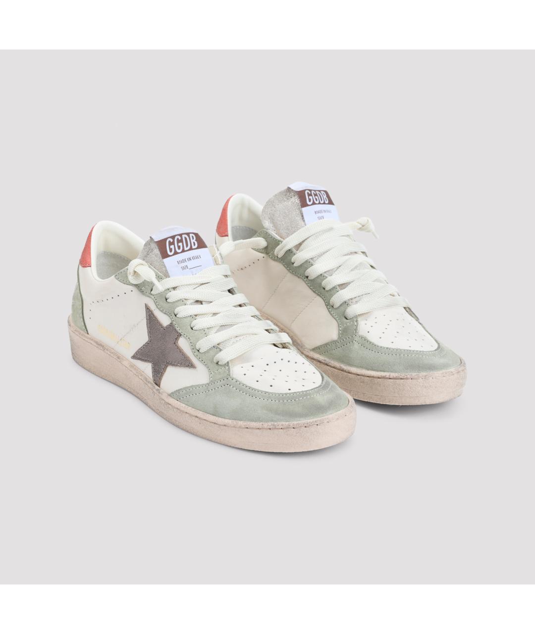GOLDEN GOOSE Мульти кожаные кеды, фото 4