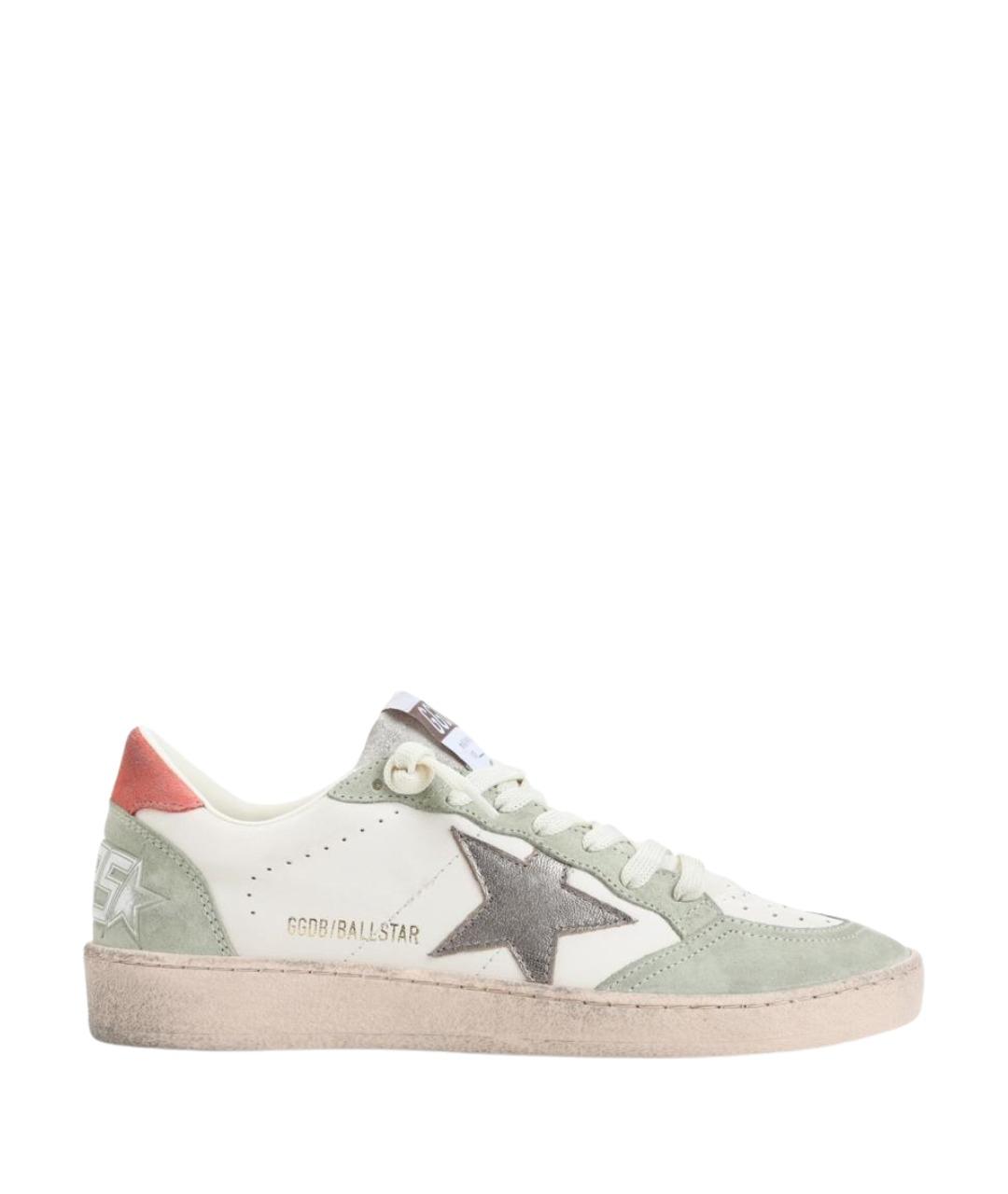 GOLDEN GOOSE Мульти кожаные кеды, фото 1