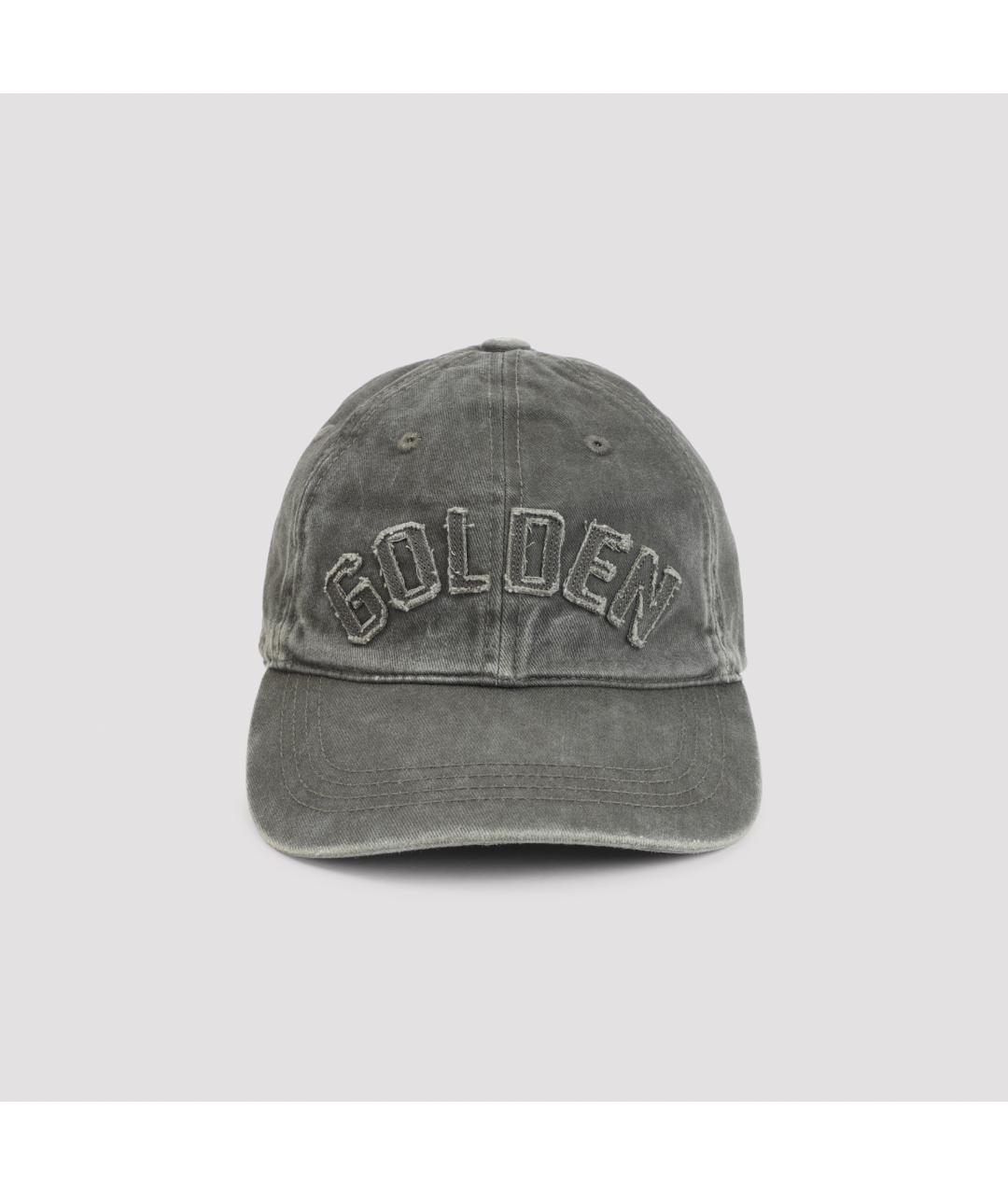 GOLDEN GOOSE Зеленая хлопковая кепка/бейсболка, фото 2