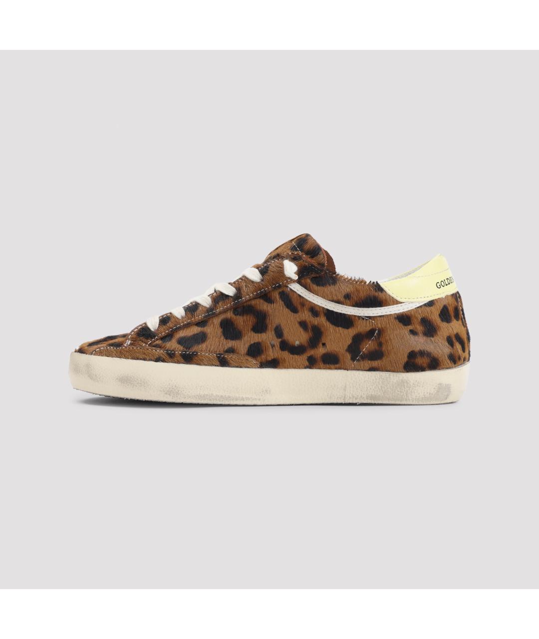 GOLDEN GOOSE Мульти кожаные кеды, фото 3