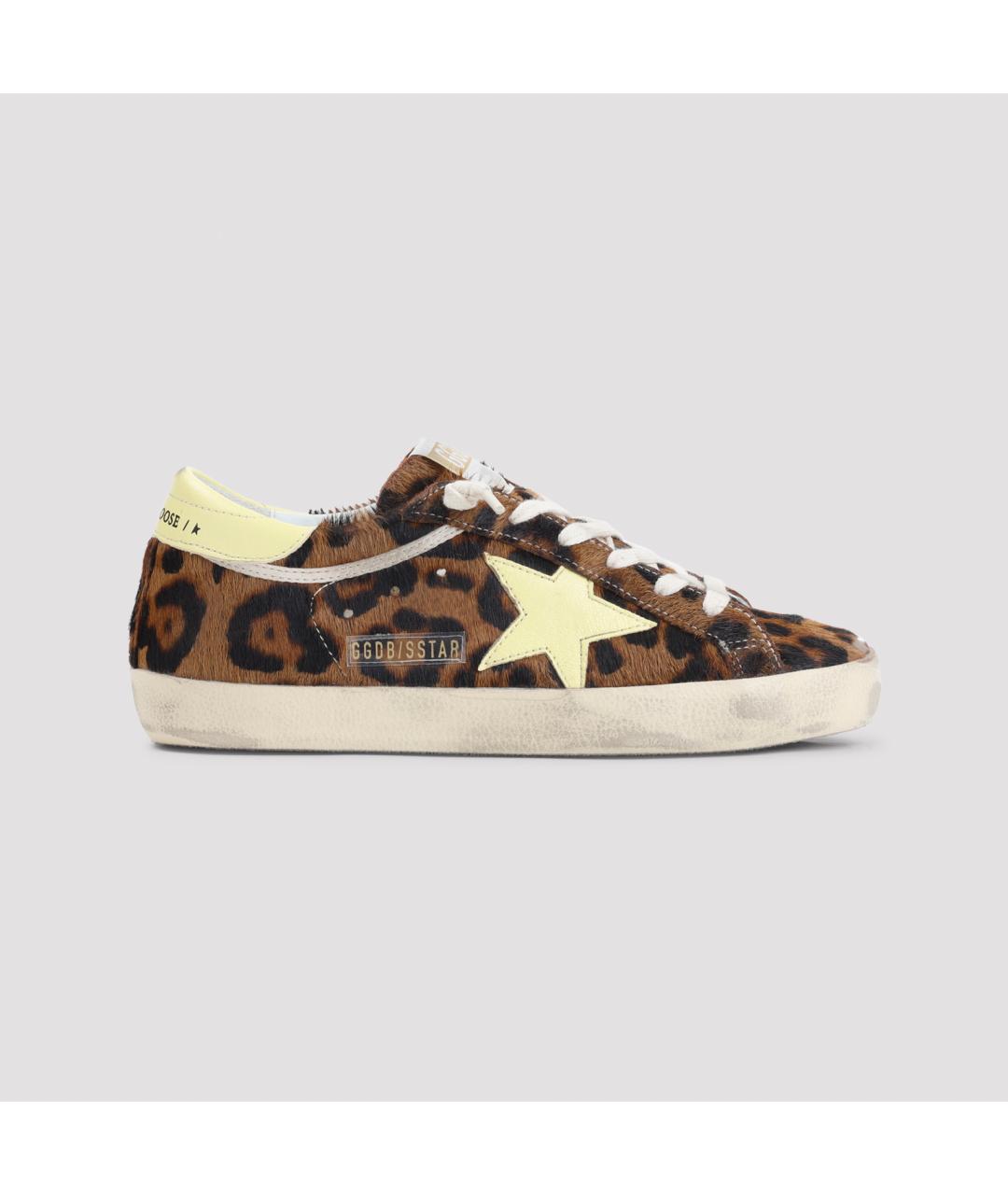GOLDEN GOOSE Мульти кожаные кеды, фото 2