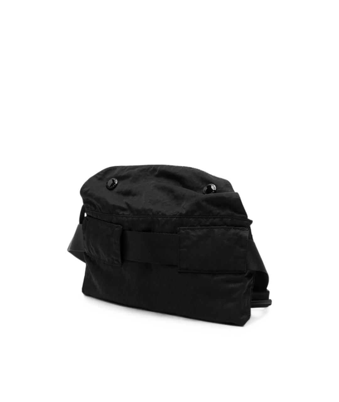 CP COMPANY Черная тканевая сумка на плечо, фото 3