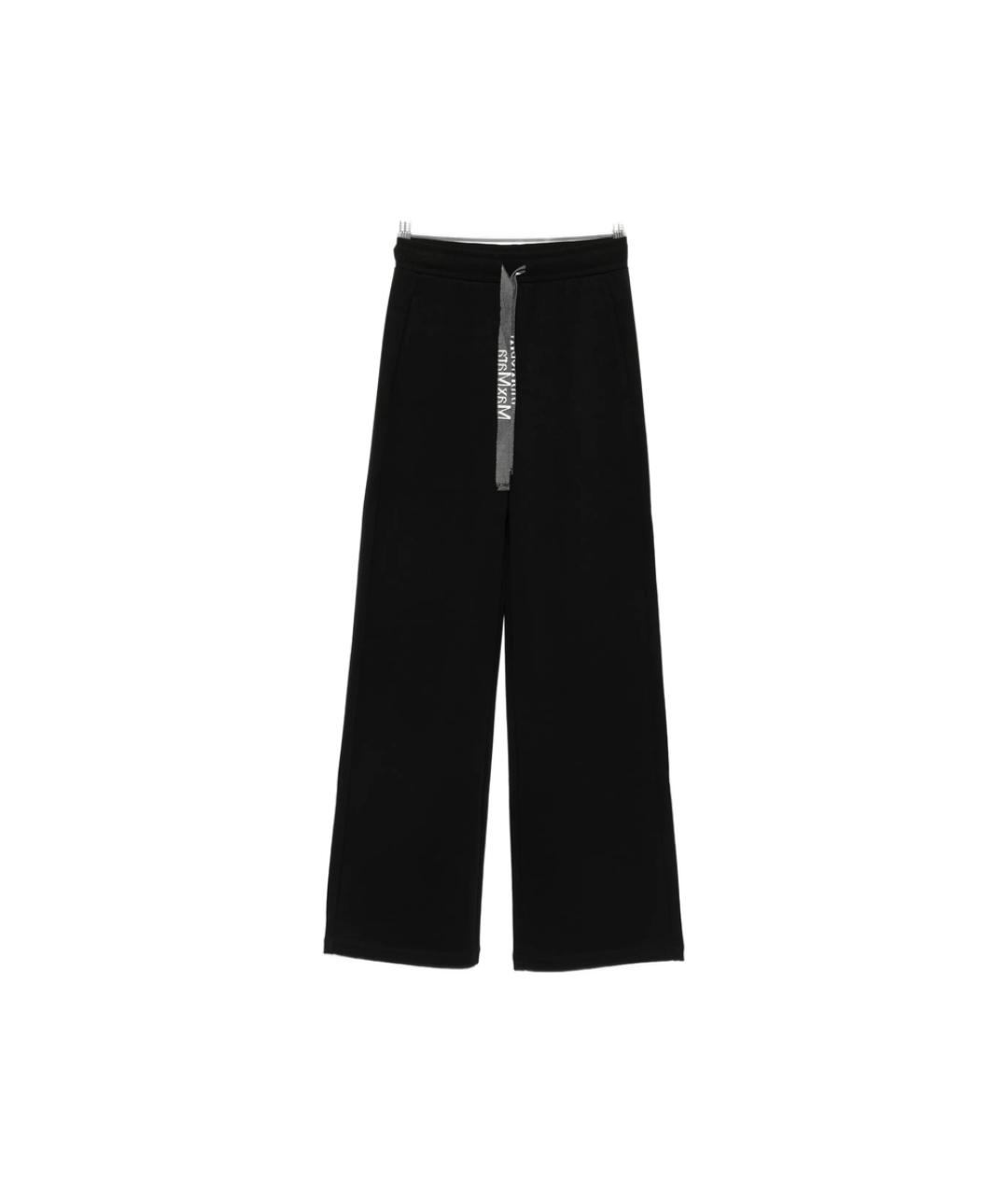 'S MAX MARA Черные полиэстеровые спортивные брюки и шорты, фото 6