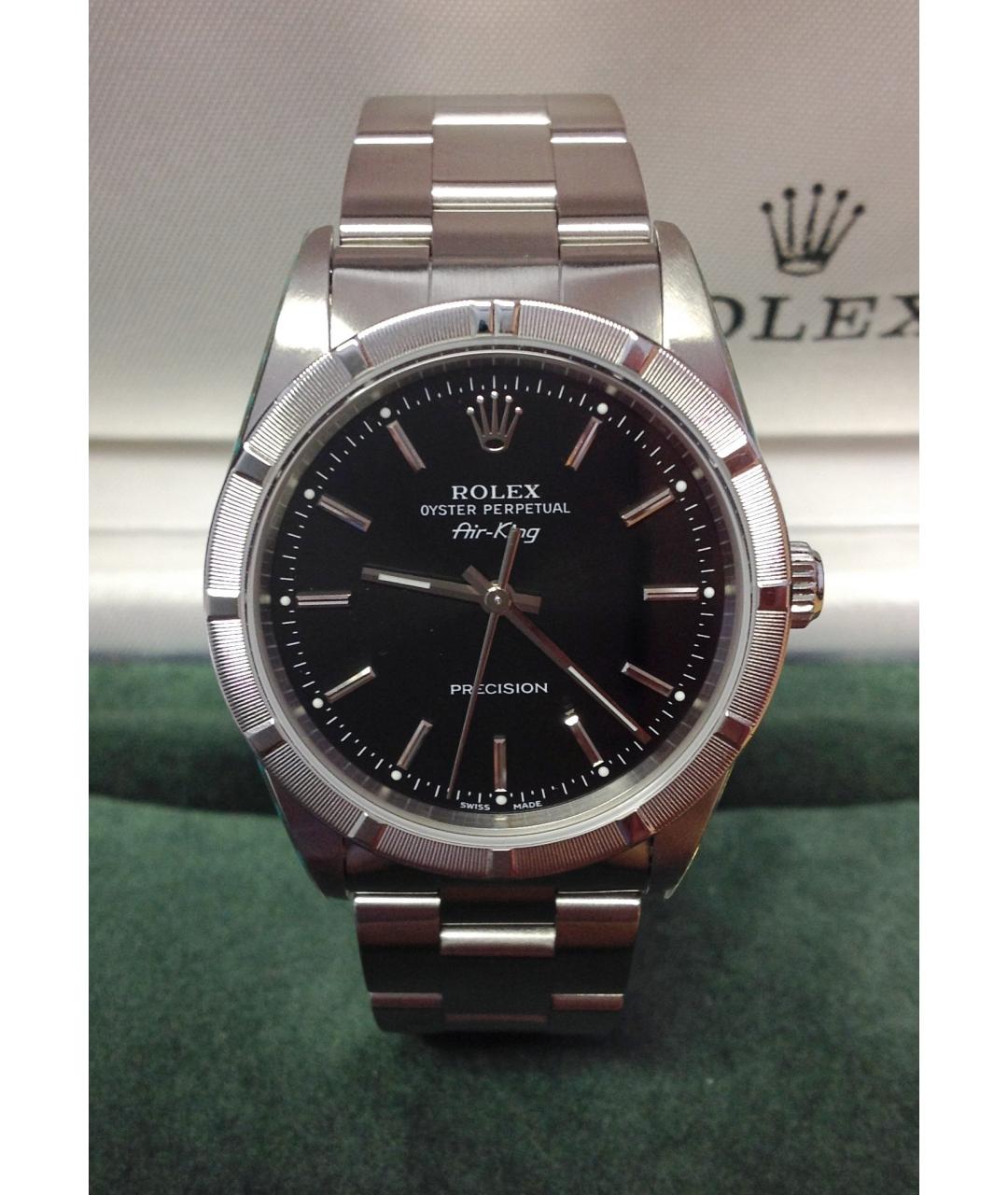 ROLEX Черные часы, фото 2