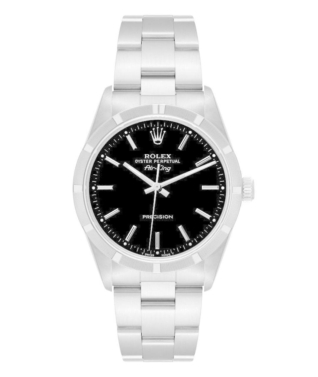 ROLEX Черные часы, фото 1