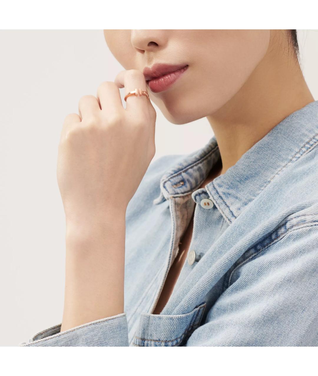 TIFFANY&CO Золотое кольцо из розового золота, фото 3