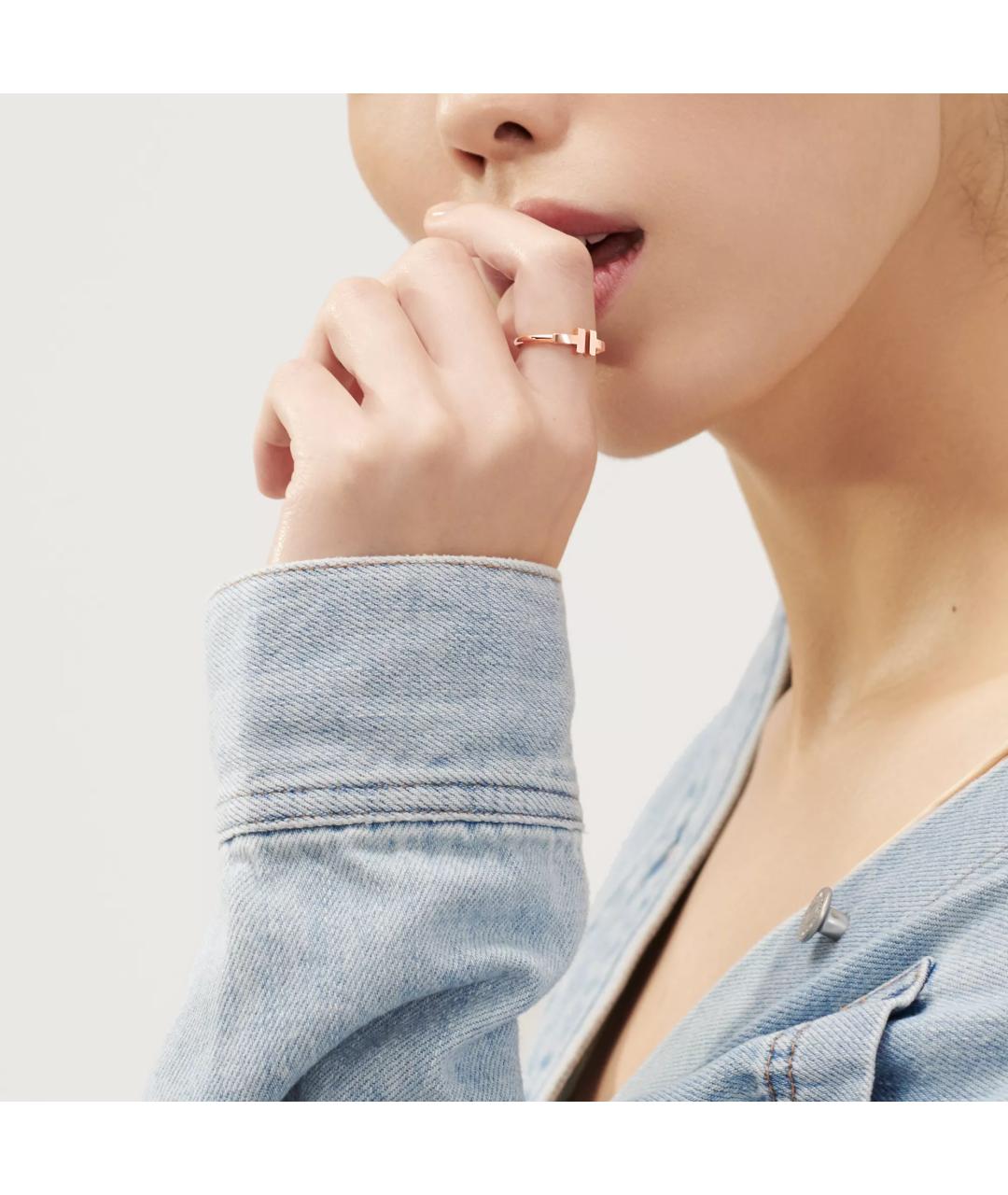 TIFFANY&CO Золотое кольцо из розового золота, фото 4