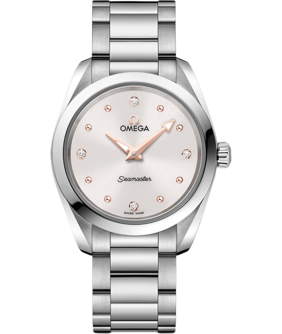 OMEGA Серебряные часы, фото 1