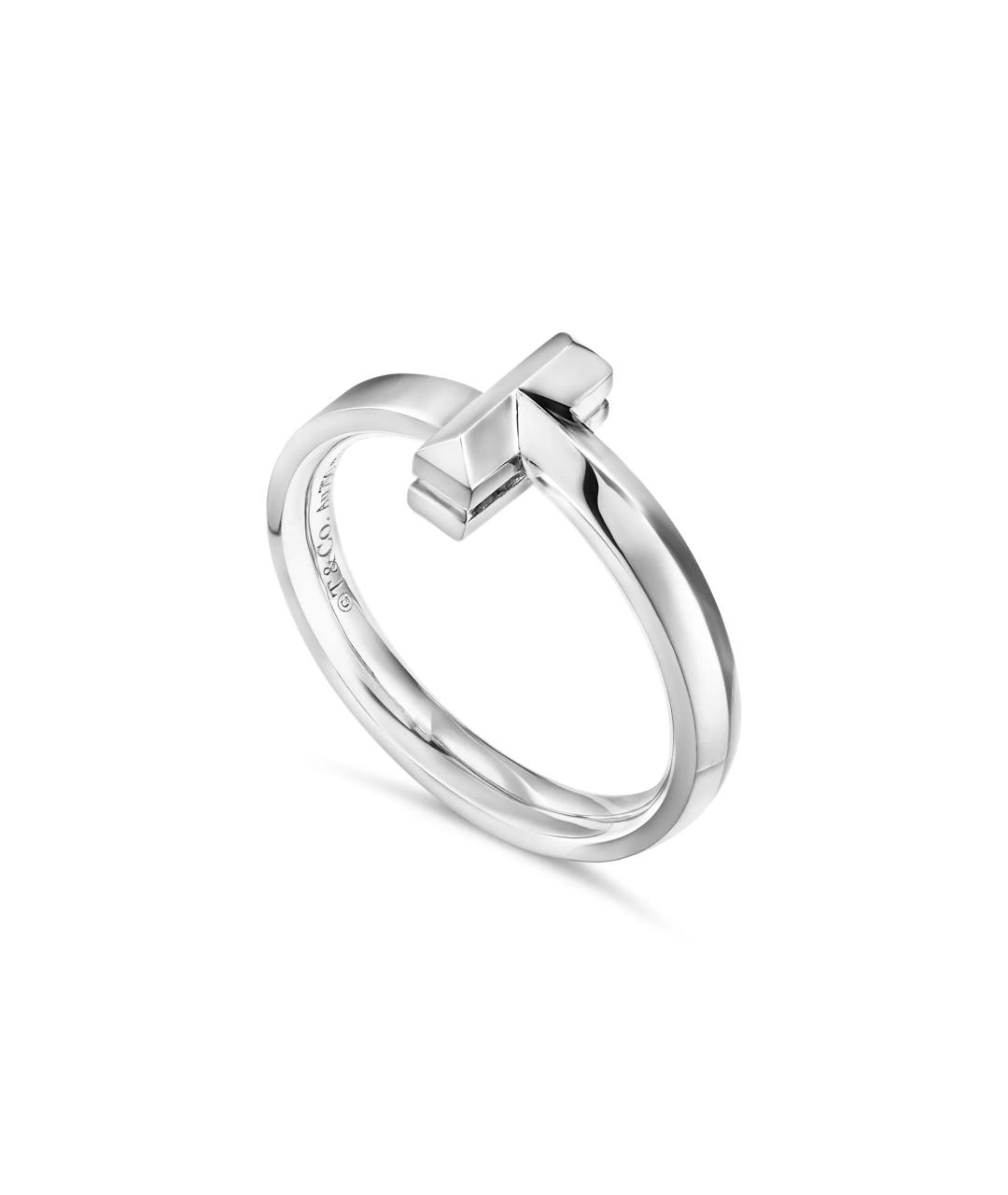 TIFFANY&CO Белое кольцо из белого золота, фото 4