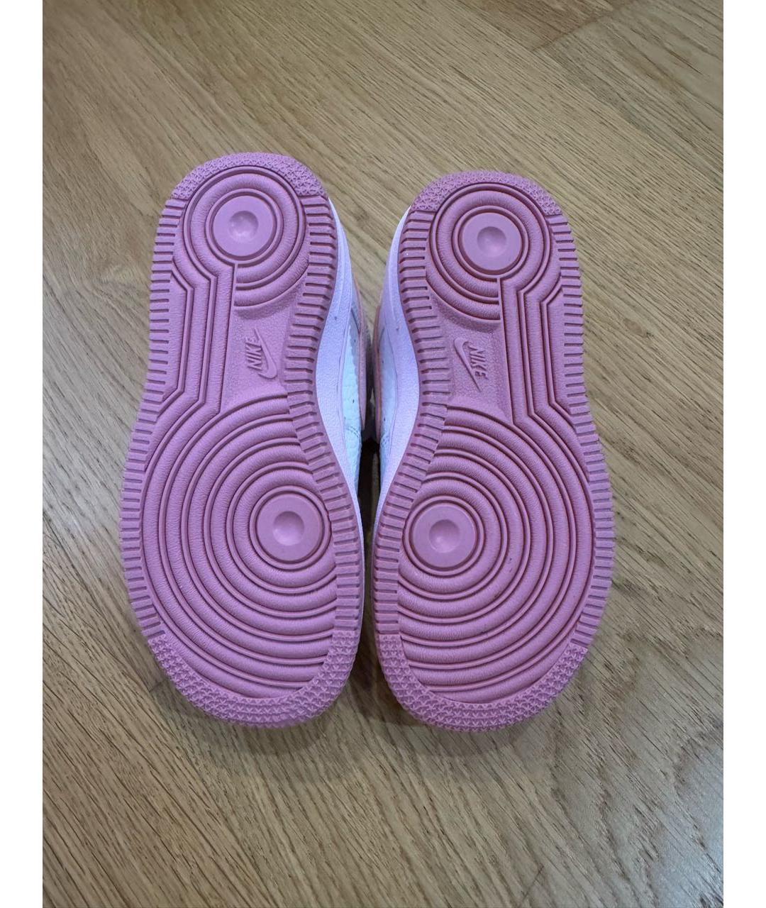 NIKE Белые кожаные кеды, фото 8