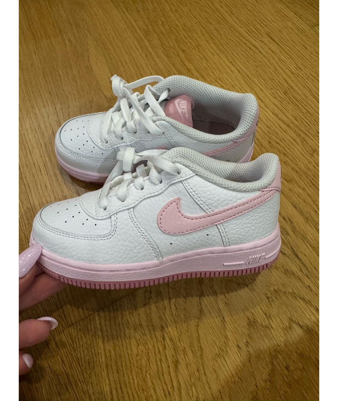 NIKE Белые кожаные кеды, фото 6
