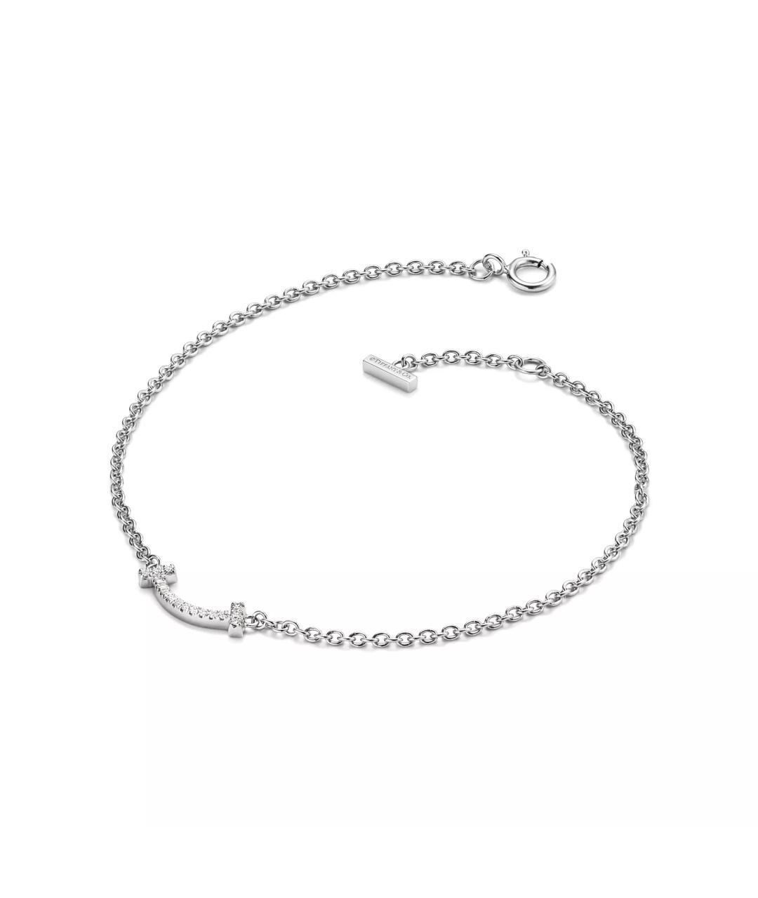 TIFFANY&CO Белый браслет из белого золота, фото 3