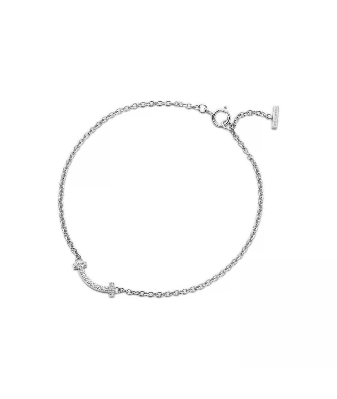 TIFFANY&CO Белый браслет из белого золота, фото 1