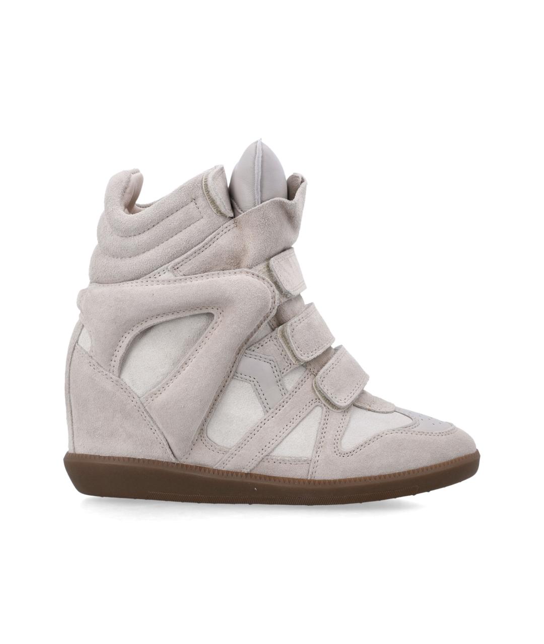 ISABEL MARANT Бежевые кроссовки, фото 1