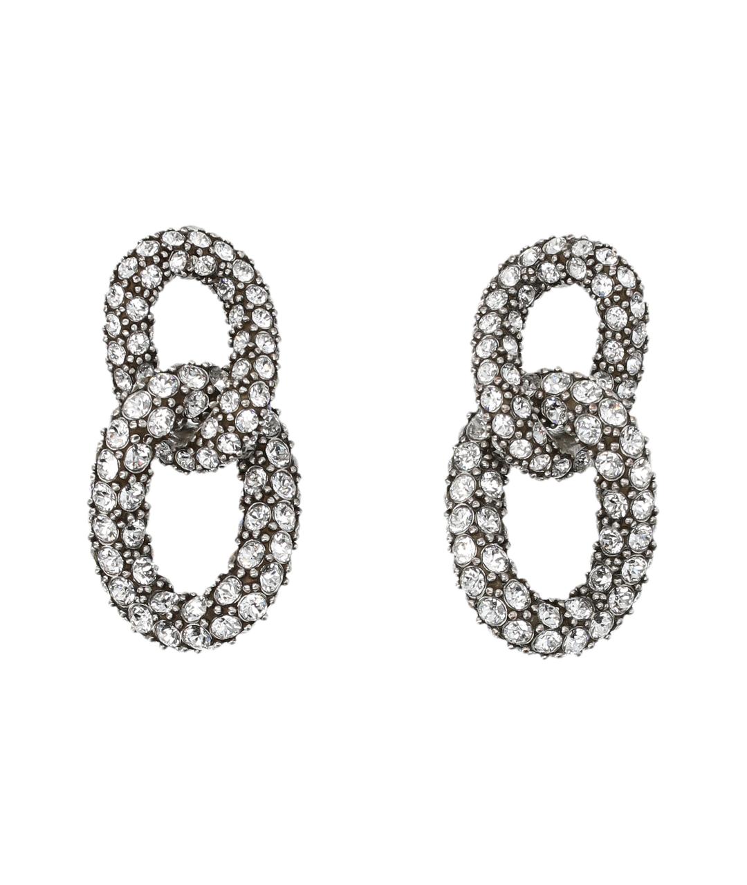 ISABEL MARANT Серебряные металлические серьги, фото 1