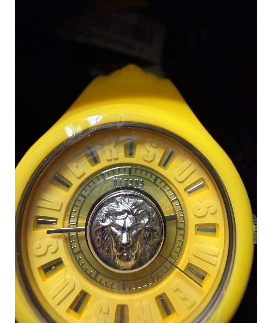 VERSUS VERSACE Желтые часы, фото 3