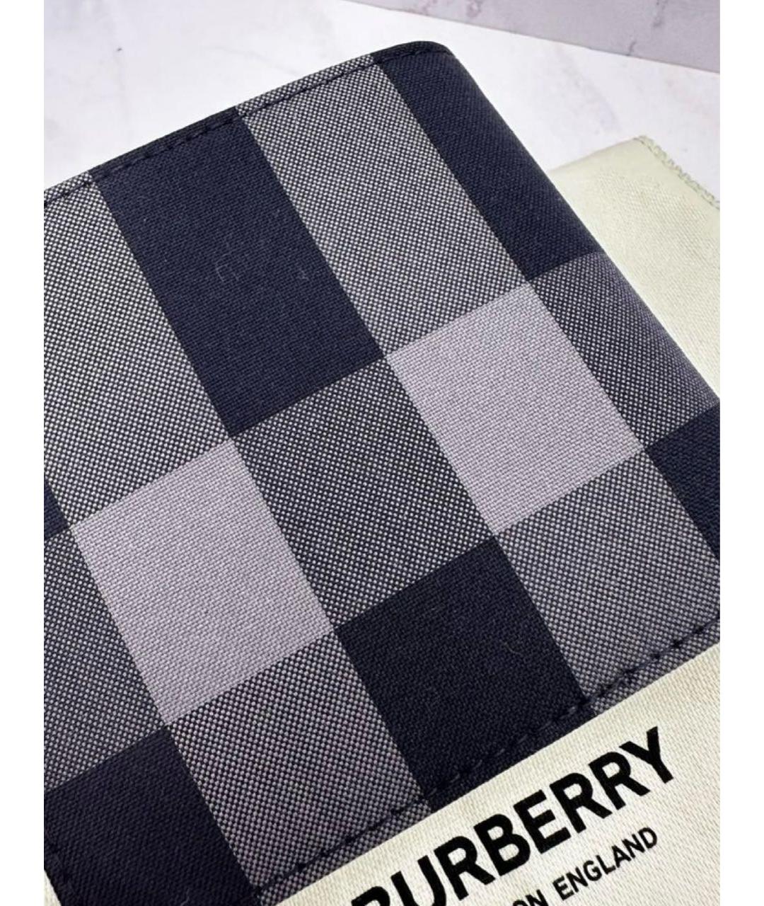 BURBERRY Темно-синий кошелек, фото 3