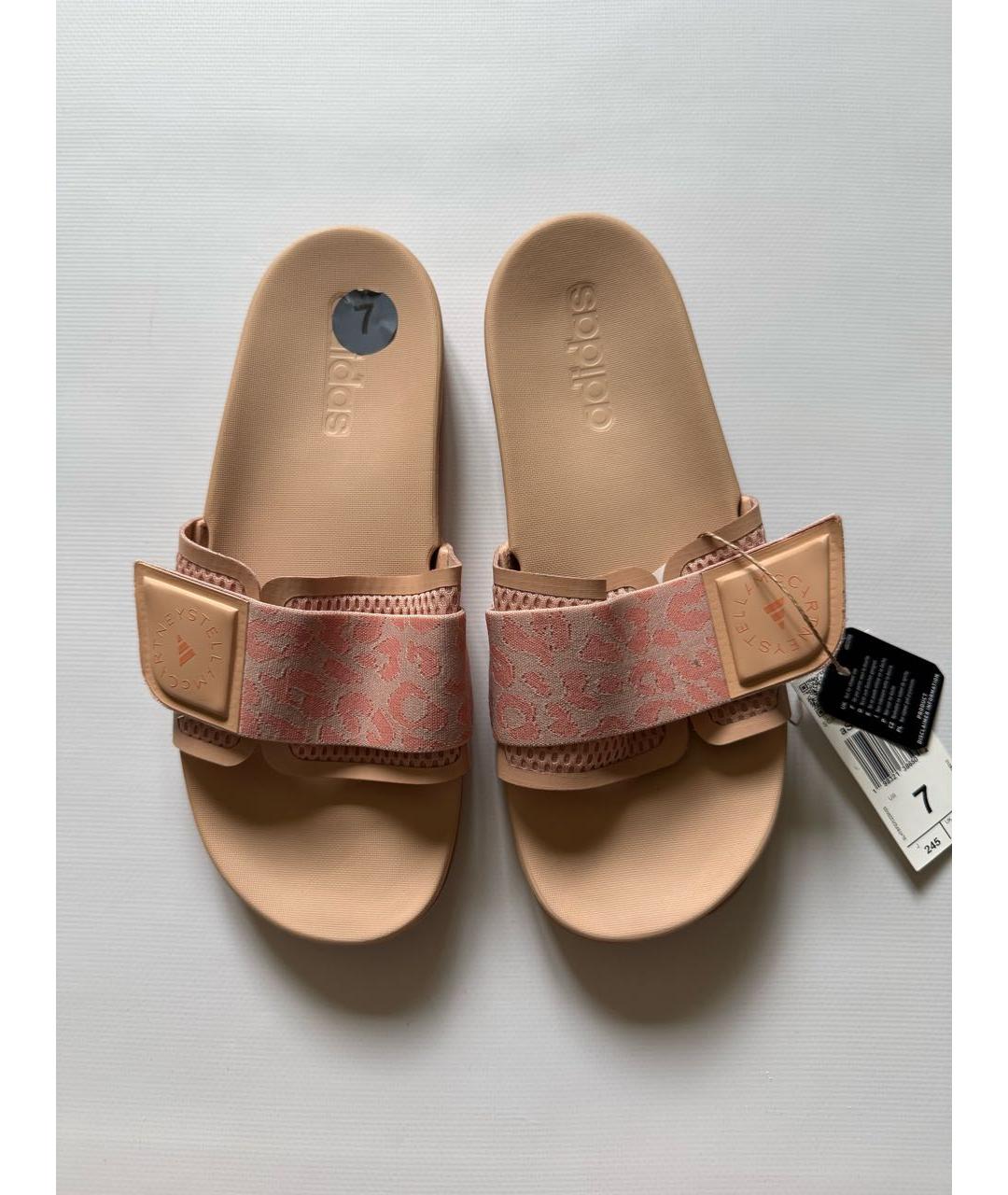 ADIDAS BY STELLA MCCARTNEY Розовые шлепанцы, фото 2