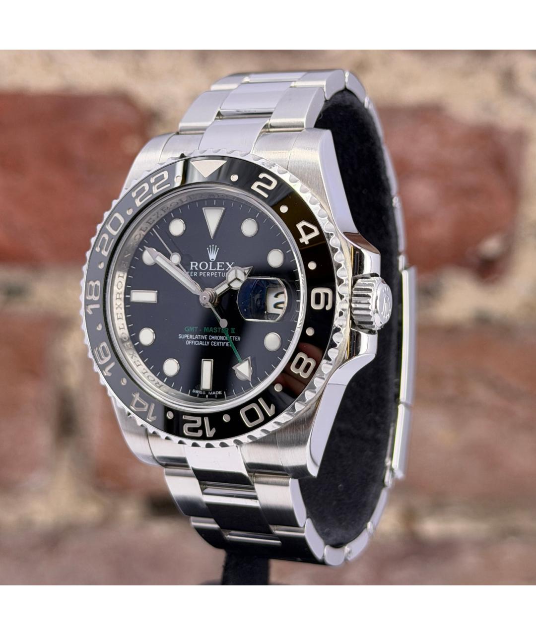 ROLEX Черные часы, фото 3