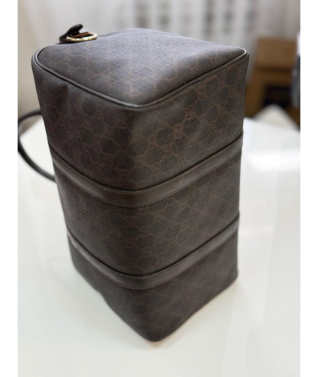 GUCCI Коричневая дорожная/спортивная сумка, фото 3