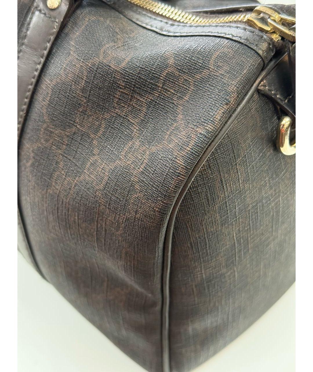 GUCCI Коричневая дорожная/спортивная сумка, фото 7
